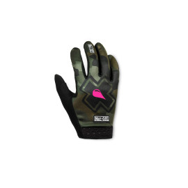 MUC-OFF MTB YOUTH GLOVES CAMO - dětské rukavice Velikost: L