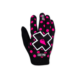 MUC-OFF MTB GLOVES PINK POLKA - MTB rukavice Velikost: S