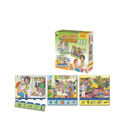 Puzzle set Můj svět - vzdělávací dětské puzzle