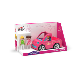 Igráček MultiGO Trio Julie sport club - auto pro holčičky s figurkami
