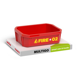 MultiGO Fire - hasičský valník pro Igráčkovo auto
