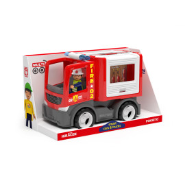 MultiGO Fire - Multikorbička s hasičem - auto s Igráčkem