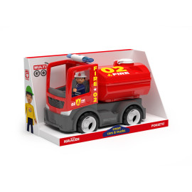 MultiGO Fire - Cisterna s hasičem - auto s Igráčkem