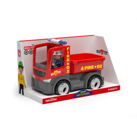 MultiGO Fire - Valníček s hasičem - auto s Igráčkem