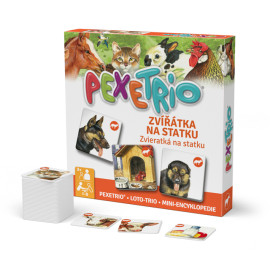 Pexetrio Zvířátka na statku – dětské vzdělávací hry