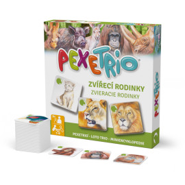 Pexetrio Zvířecí rodinka –  dětské vzdělávací hry