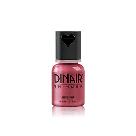 Dinair Airbrush Blush SHIMMER - Tvářenky třpytivé Odstín: ruby red