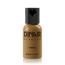 Dinair Airbrush Make-up GLAMOUR natural Barva: nutmeg, Velikost: 34 ml