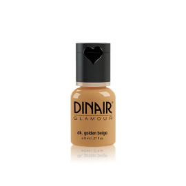 Dinair Airbrush Make-up GLAMOUR natural Barva: dk. golden beige, Velikost: 8 ml