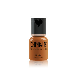Dinair Airbrush Make-up GLAMOUR natural Barva: dk. olive, Velikost: 8 ml