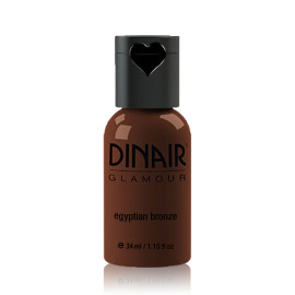 Dinair Airbrush Make-up GLAMOUR natural Barva: egyptian bronze, Velikost: 34 ml