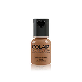 Dinair Airbrush Make-up SOFT GLOW pudrový Barva: SG169 medium brown, Velikost: 8 ml