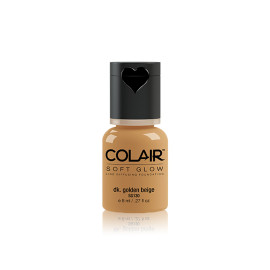 Dinair Airbrush Make-up SOFT GLOW pudrový Barva: SG130 dk. golden beige, Velikost: 8 ml
