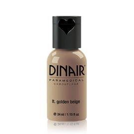 Dinair Airbrush Make-up CAMOUFLAGE paramedical Barva: lt. golden beige, Velikost: 34 ml