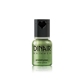 Dinair Airbrush Eyeshadow SHIMMER - Oční stíny třpytivé Odstín: emerald green