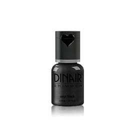 Dinair Airbrush Eyeshadow SHIMMER - Oční stíny třpytivé Odstín: onyx black
