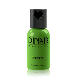 Dinair Airbrush FANTASY Colors - FX barvy Barva: Bright green, Velikost: 34 ml