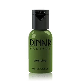 Dinair Airbrush FANTASY Colors - FX barvy Barva: Green olive, Velikost: 34 ml