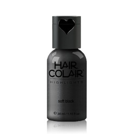 Dinair Airbrush Hair COLAIR highlights Barva: Soft black, Velikost: 34 ml