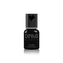 Dinair Airbrush Eyebrows GLAMOUR - Barva na obočí Odstín: jet black
