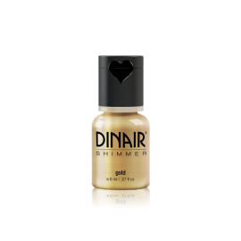 Dinair Airbrush Highlighter SHIMMER - Rozjasňovač Odstín: gold