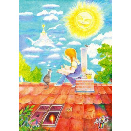 pohlednice Maruška a kouzelné pastelky