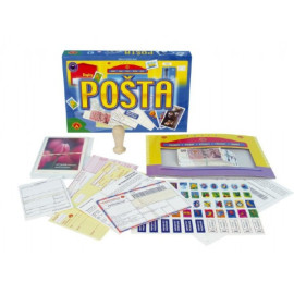 PEXI Pošta vzdělávací společenská hra v krabici 28,5x19x3,5cm