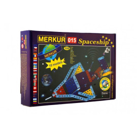 Merkur Toys Stavebnice MERKUR 015 Raketoplán 10 modelů  26x18x5cm