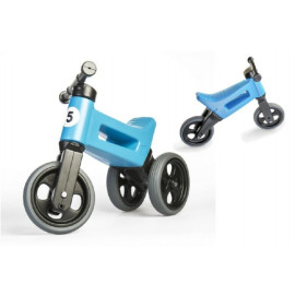 Teddies Odrážedlo FUNNY WHEELS Rider Sport modré 2v1, výška sedla 28/30cm nosnost 25kg 18m+ v sáčku