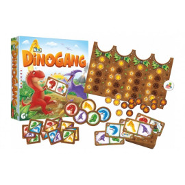 Trefl Dinogang společenská hra v krabici 24x24x6cm