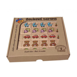 Žolíkové domino - hračky