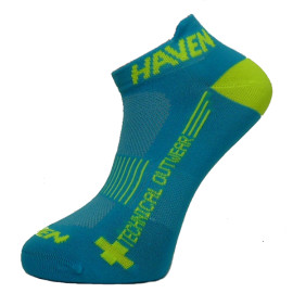Ponožky HAVEN SNAKE Silver NEO blue/yellow 2 páry vel. 1-3 (34-36) 2 páry