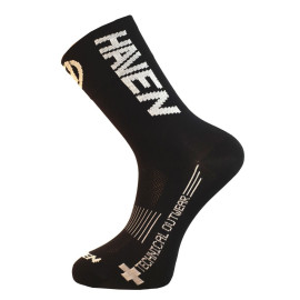 Ponožky HAVEN LITE Silver NEO LONG black/white 2 páry 4-5 (37-39) 2 páry