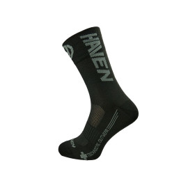 Ponožky HAVEN LITE Silver NEO LONG black/grey 2 páry vel. 4-5 (37-39) 2 páry