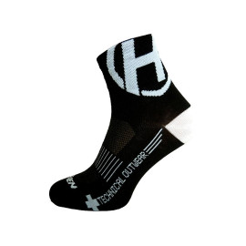 Ponožky HAVEN LITE Silver NEO black/white 2 páry vel. 1-3 (34-36) 2 páry