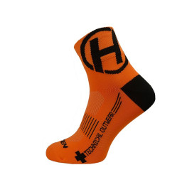 Ponožky HAVEN LITE Silver NEO orange/black 2 páry vel. 1-3 (34-36) 2 páry