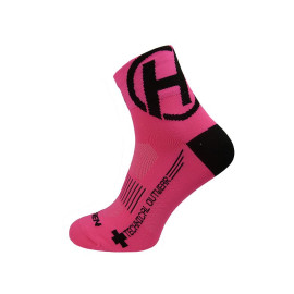 Ponožky HAVEN LITE Silver NEO pink/black 2 páry vel. 1-3 (34-36) 2 páry