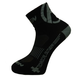 Ponožky HAVEN LITE Silver NEO black/grey 2 páry vel. 1-3 (34-36) 2 páry