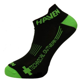 Ponožky HAVEN SNAKE Silver NEO black/green 2 páry vel. 1-3 (34-36) 2 páry