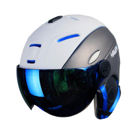 Ski/snb helma HAVEN DOPPIO white/blue S/M (55-58cm)
