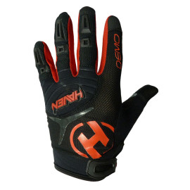 Dlouhoprsté rukavice HAVEN DEMO LONG black/red 3XL