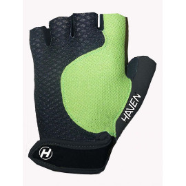 Krátkoprsté rukavice HAVEN KIOWA SHORT black/green vel. L
