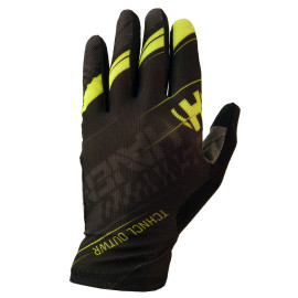 Dlouhoprsté rukavice HAVEN PENNUTO LONG black/green XS