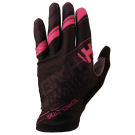 Dlouhoprsté rukavice HAVEN PENNUTO LONG black/pink XS