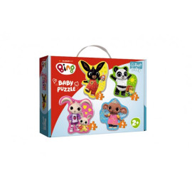 Trefl Puzzle baby Bing Bunny a přátelé v krabici 27,5x19x6cm 24m+