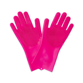 MUC-OFF DEEP SCRUBBER GLOVES  - Silikonové mycí rukavice Velikost: XL