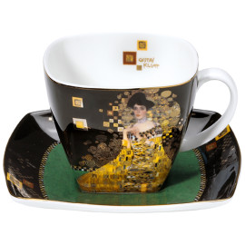 Goebel Klimt Kávový šálek s podšálkem Adele Bloch-Bauer