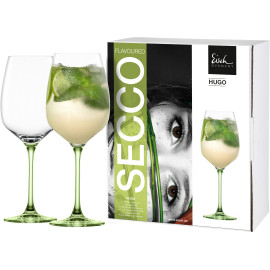 Eisch SECCO FLAVOURED Sada 2 sklenic na Hugo zelené