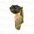 Plumeria Klimt Hedvábný šál Polibek