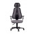 Kancelářská židle TOPSTAR Open Point SY Plus šedý sedák černá kostra s opěrkou hlavy